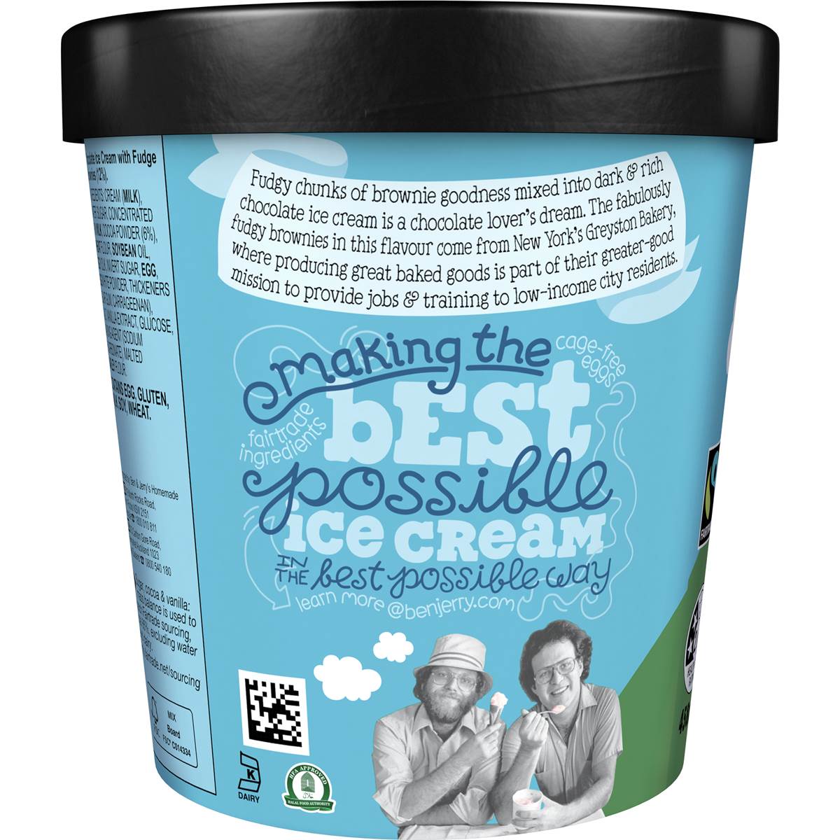 Ben & Jerry's Ice Cream Chocolate Fudge Brownie Woolworths